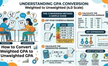 How to Convert Weighted GPA to Unweighted?