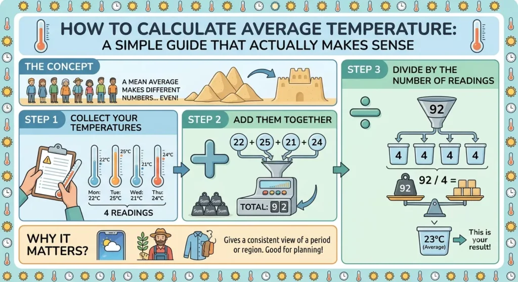 How to Calculate Average Temperature: A Simple Guide That Actually Makes Sense 1 How to Calculate Average Temperature